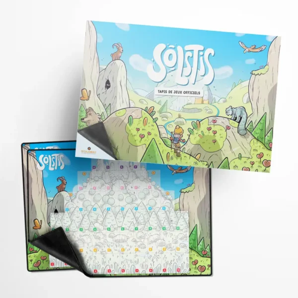 TAPIS SOLSTIS_1 Kit de 2 tapis officiel solstis