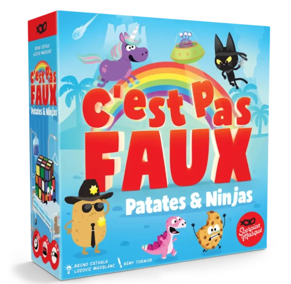 C'EST PAS FAUX _ PATATES & NINJAS_0 C'est pas faux patates et ninjas